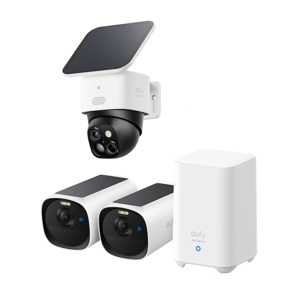 eufyCam E40 2-Cam Kit (HomeBase™ 2) + eufy SoloCam S340