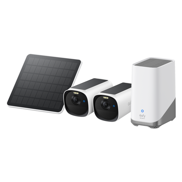 eufyCam E40 2-Cam Kit (HomeBase™ S380 and Solar Panel)