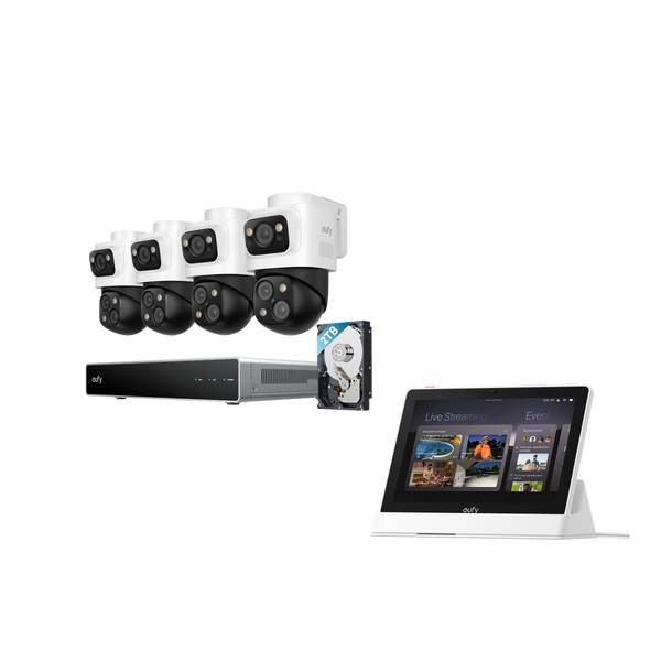 eufy eufy Smart Display E10 + eufy PoE NVR Security System S4 Max at eufy