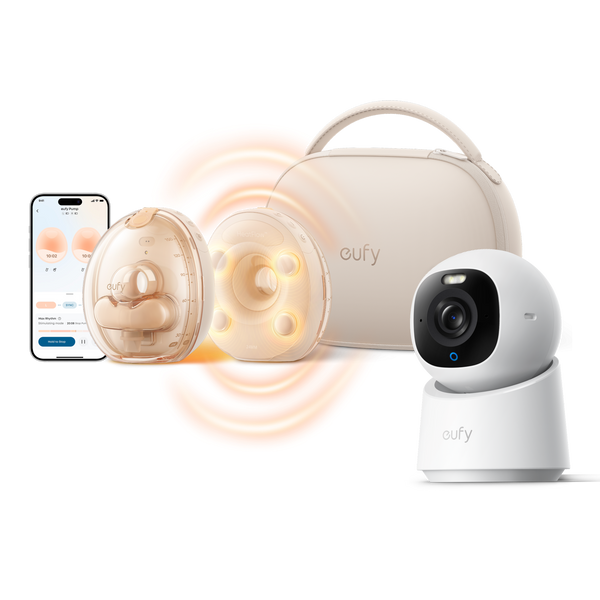 eufy Wearable Breast Pump S2 Pro & Indoor Cam E30