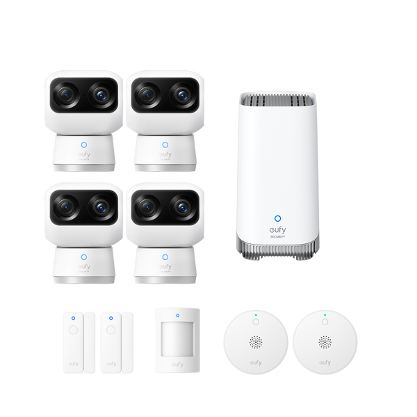 Indoor Cam S350 with Alarm System + HomeBase™ S380