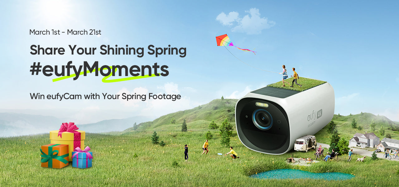 Spring has Sprung—Let's Share Springtime #eufyMoments 📸