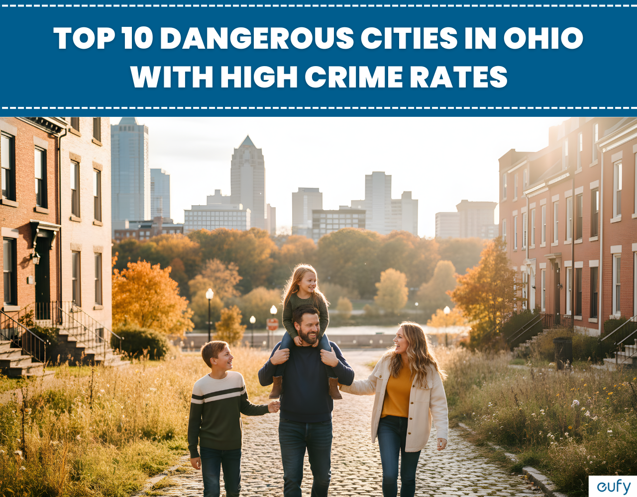 Top 10 Most Dangerous Cities in Ohio Suffering from High Crime