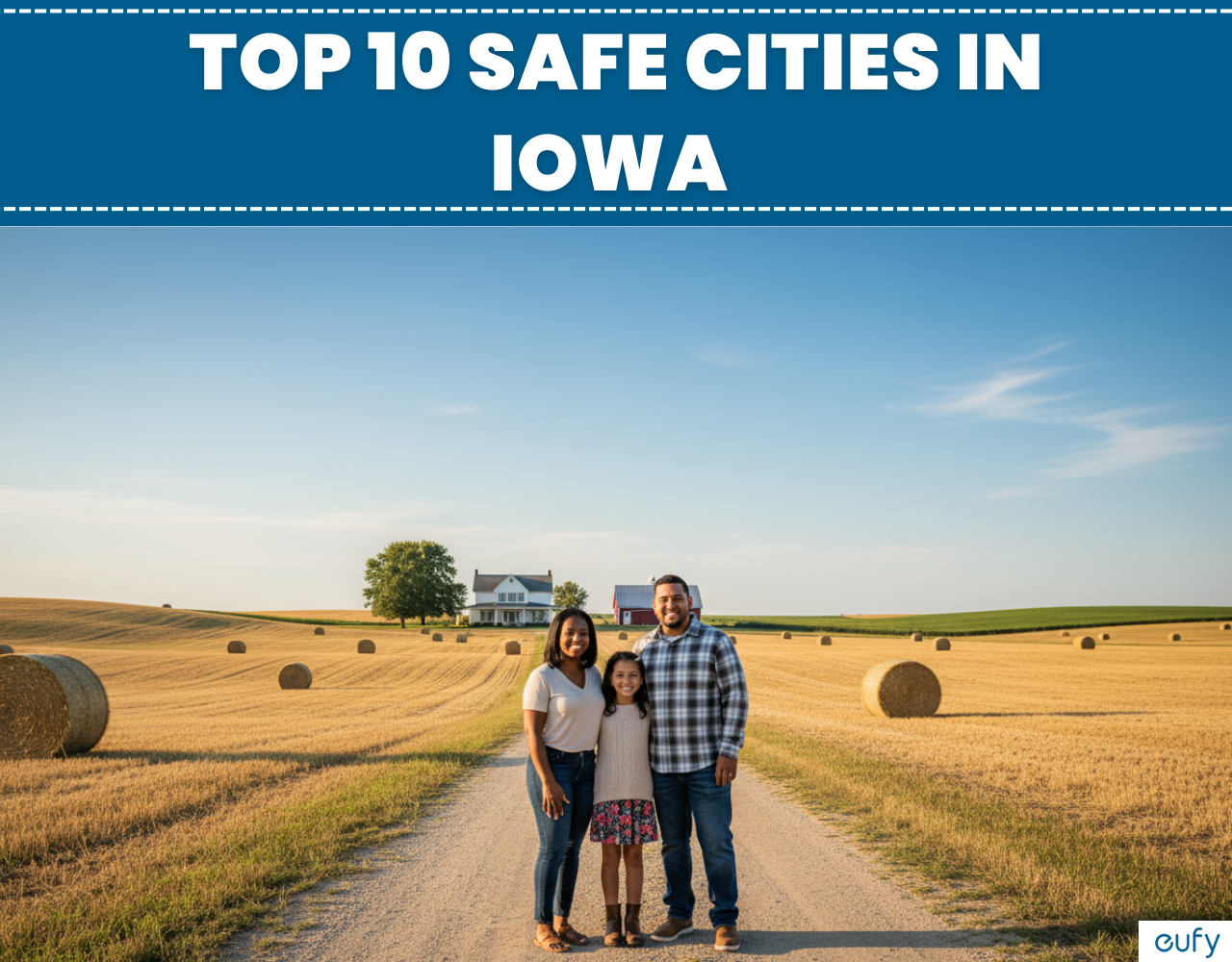 Top 10 Safest Cities in Iowa for a Peaceful Family Life