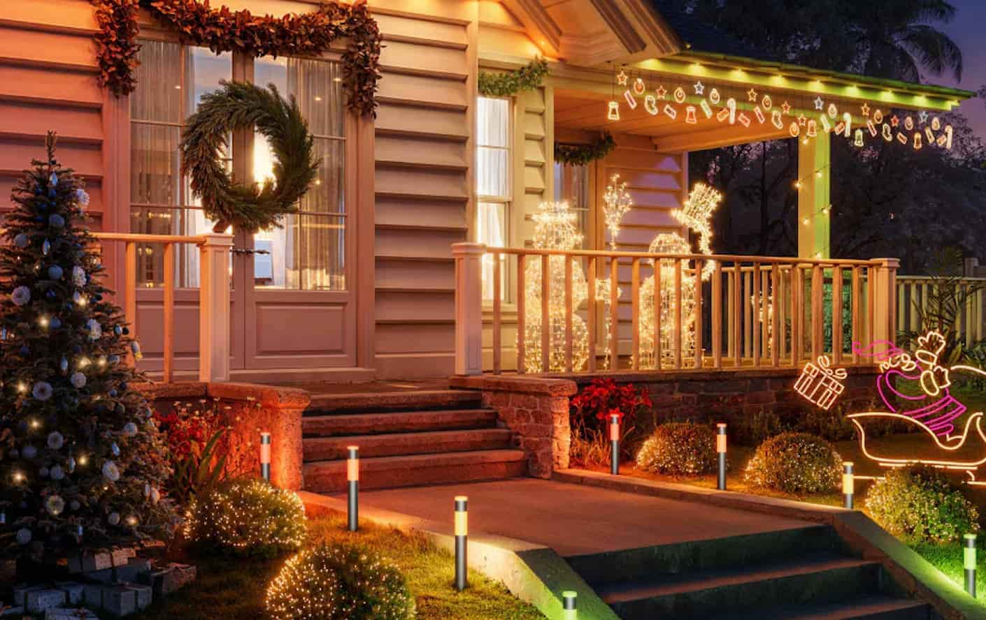Transform Your Yard with These 16 DIY Christmas Pathway Lights Ideas