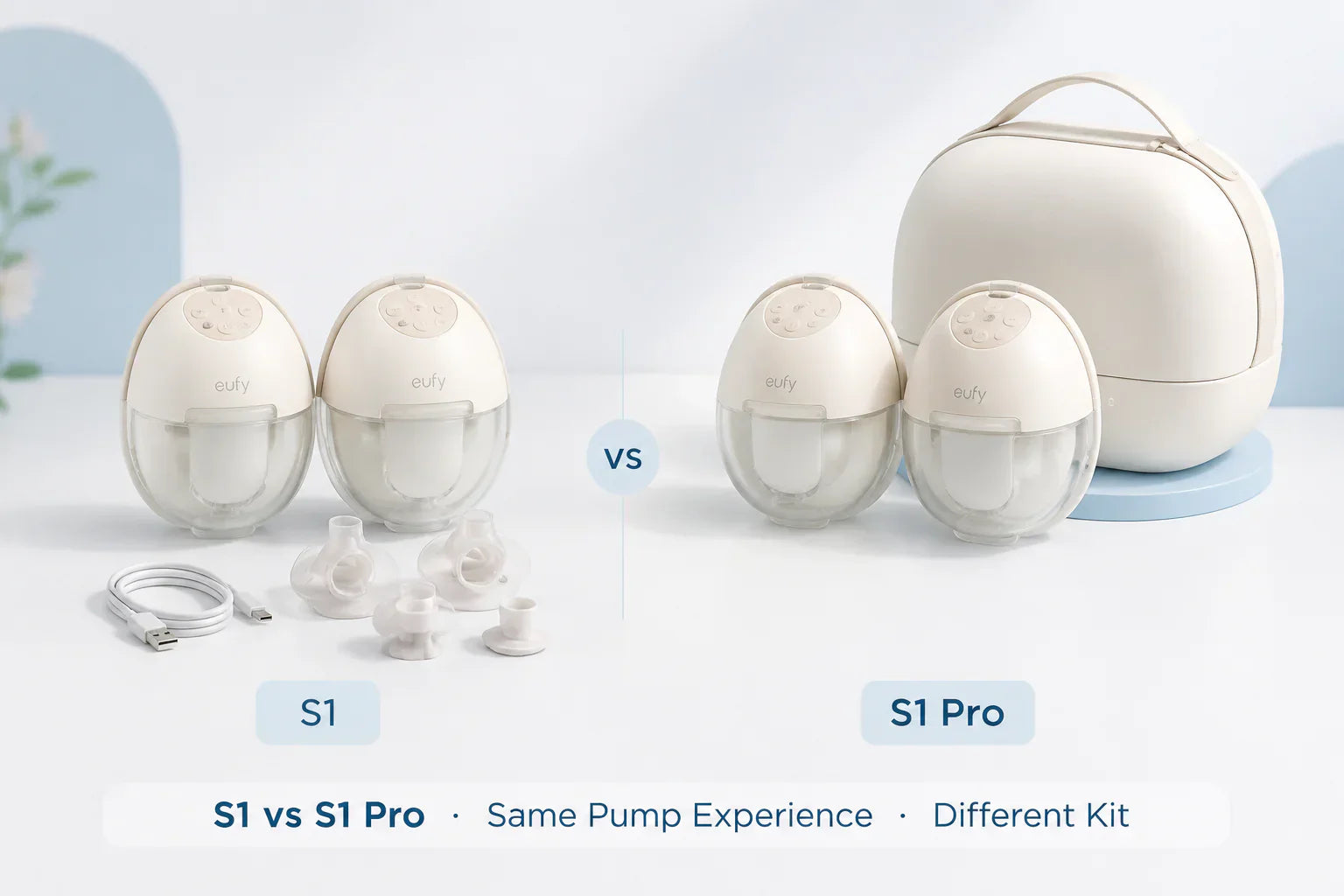 eufy S1 vs S1 Pro Breast Pump - Which one should I choose？