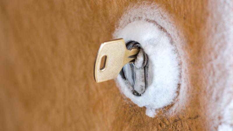How Do You Unfreeze a Frozen Lock on a House Door