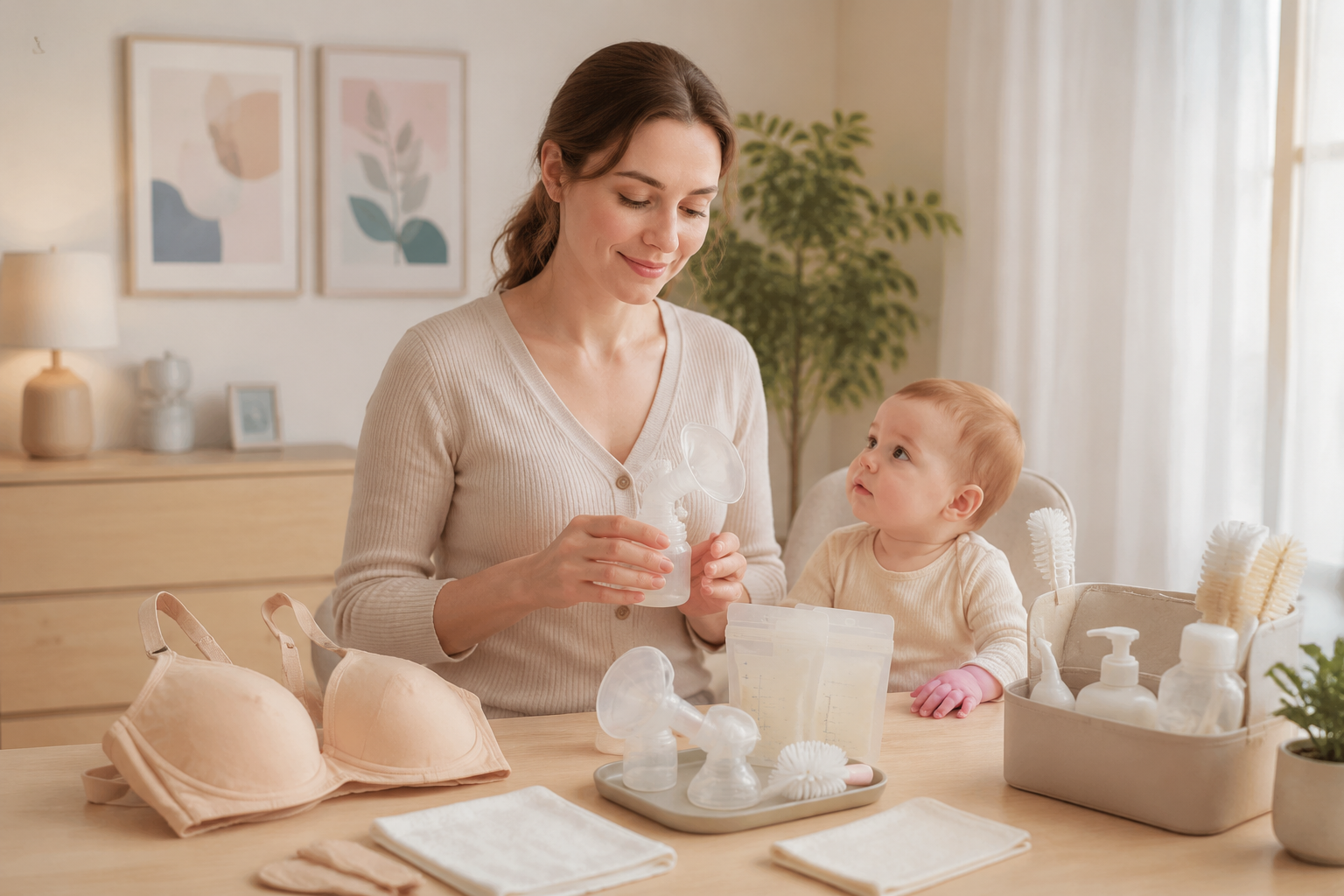 Postpartum Recovery Essentials: A Complete Guide for Pumping Moms