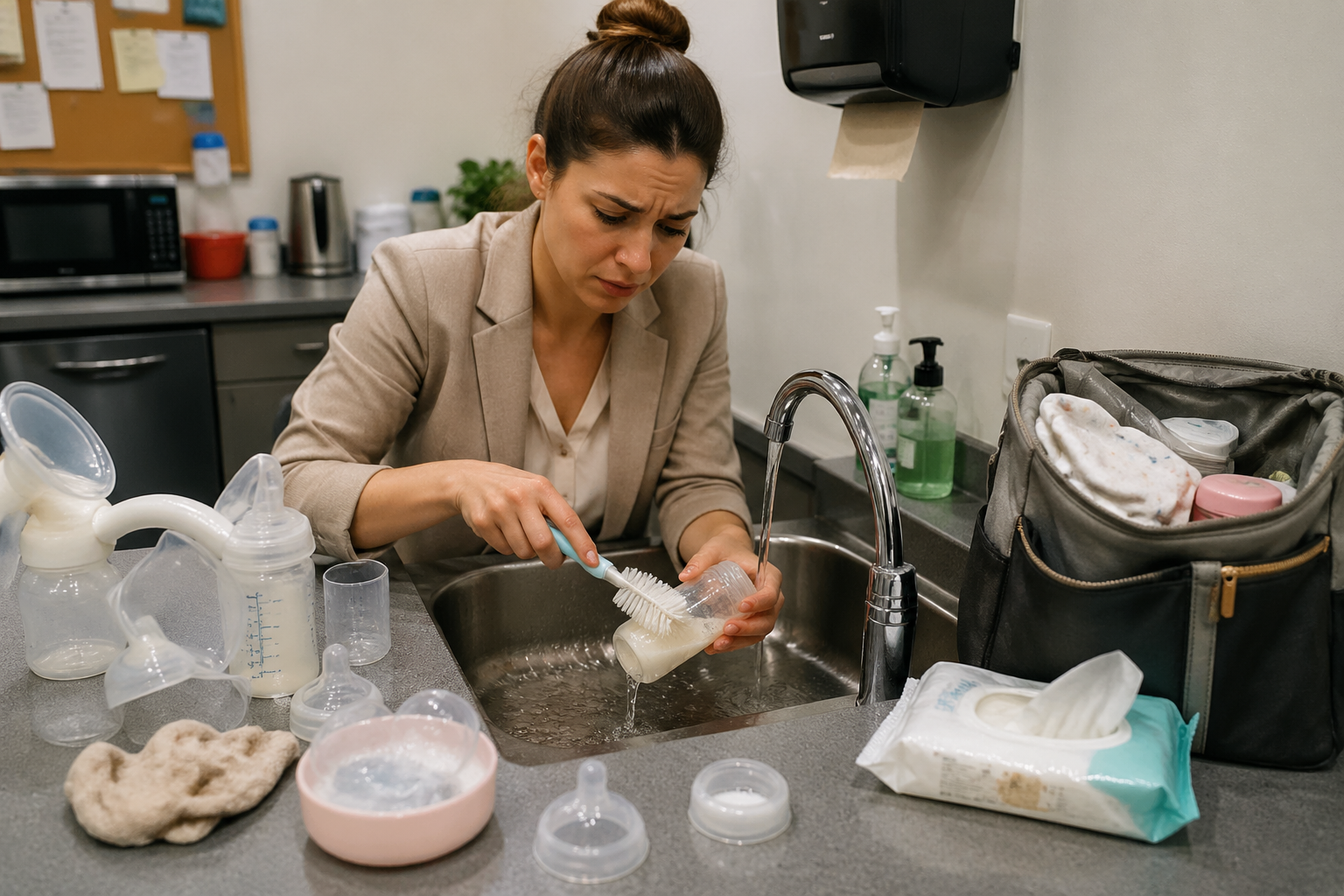 Diaper Bag Essentials for Working Moms Who Bottle Feed