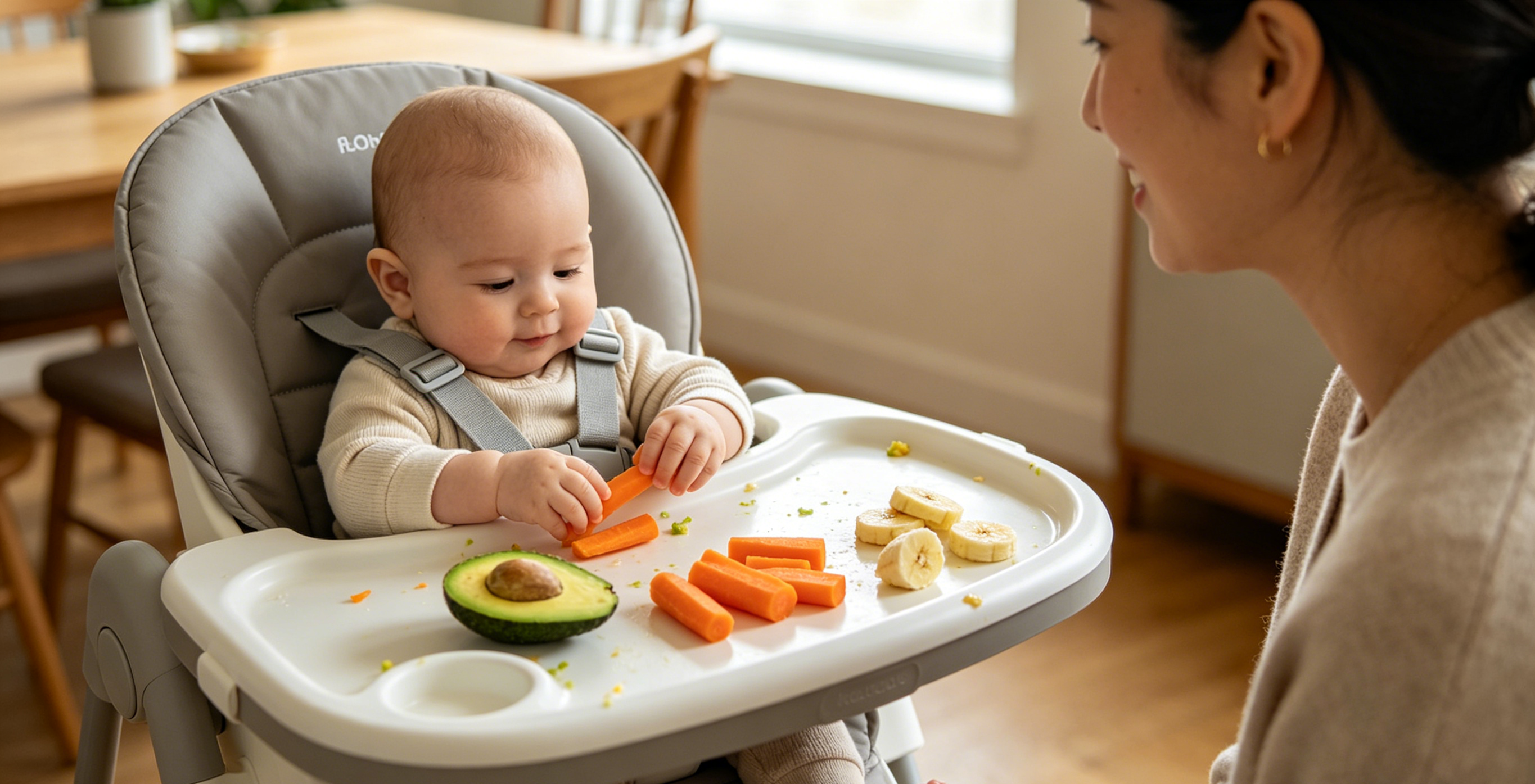 A Beginner's Guide to Baby Led Weaning and Starting Solid Foods