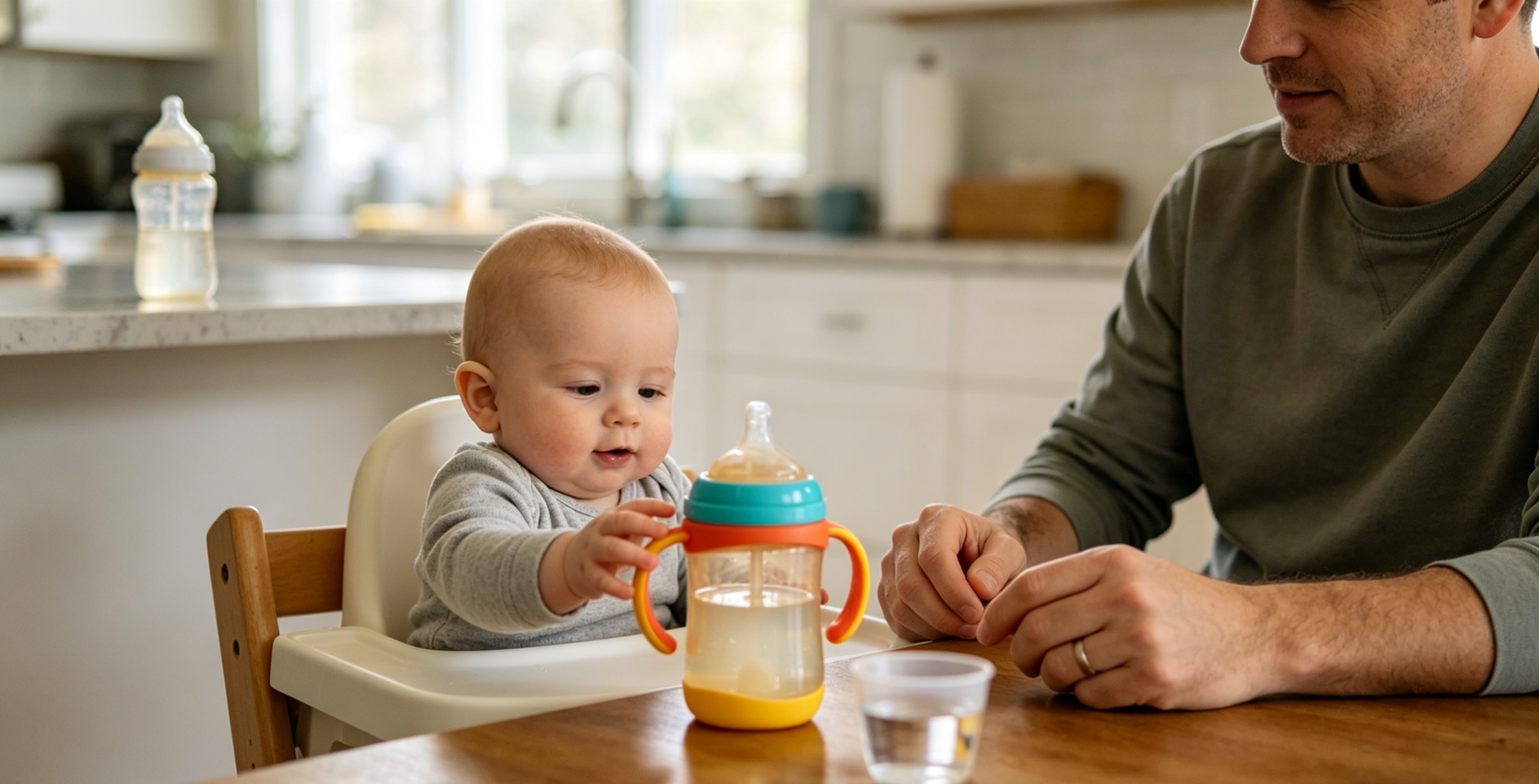 When and How to Transition Your Baby from Bottle to Sippy Cup