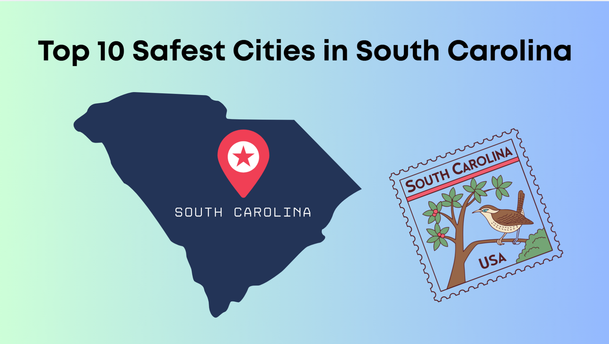 Top 10 Safest Cities in South Carolina 