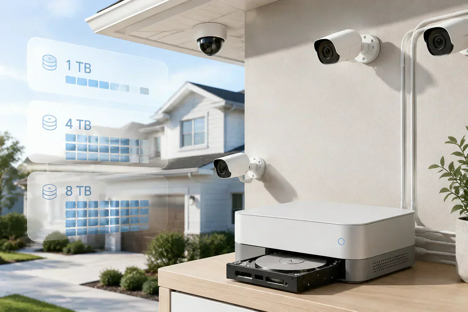 NVR Storage Calculator: Estimate CCTV Hard Drive Size
