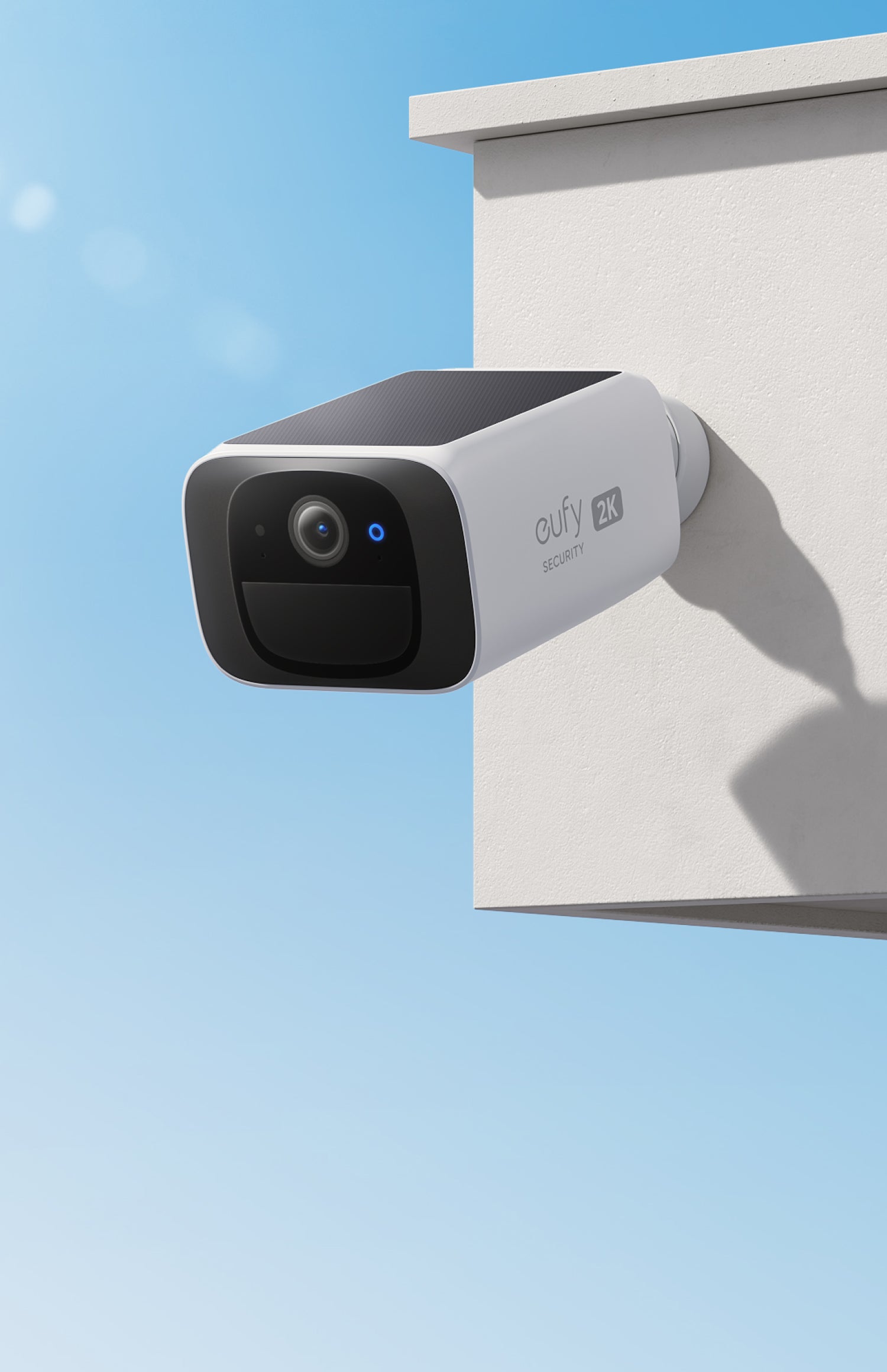 eufy 2K Kamera für Außenüberwachung mit Solarpanel