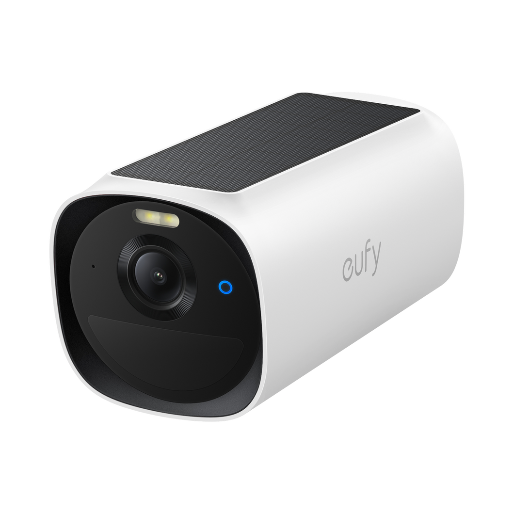 eufy wireless camera with solar panel for outdoor security