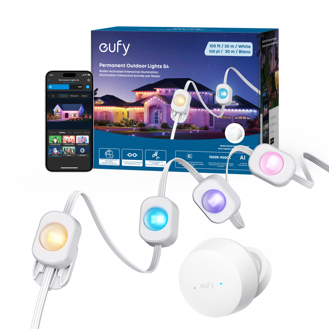 eufy Permanent Outdoor Lights S4 (100ft)