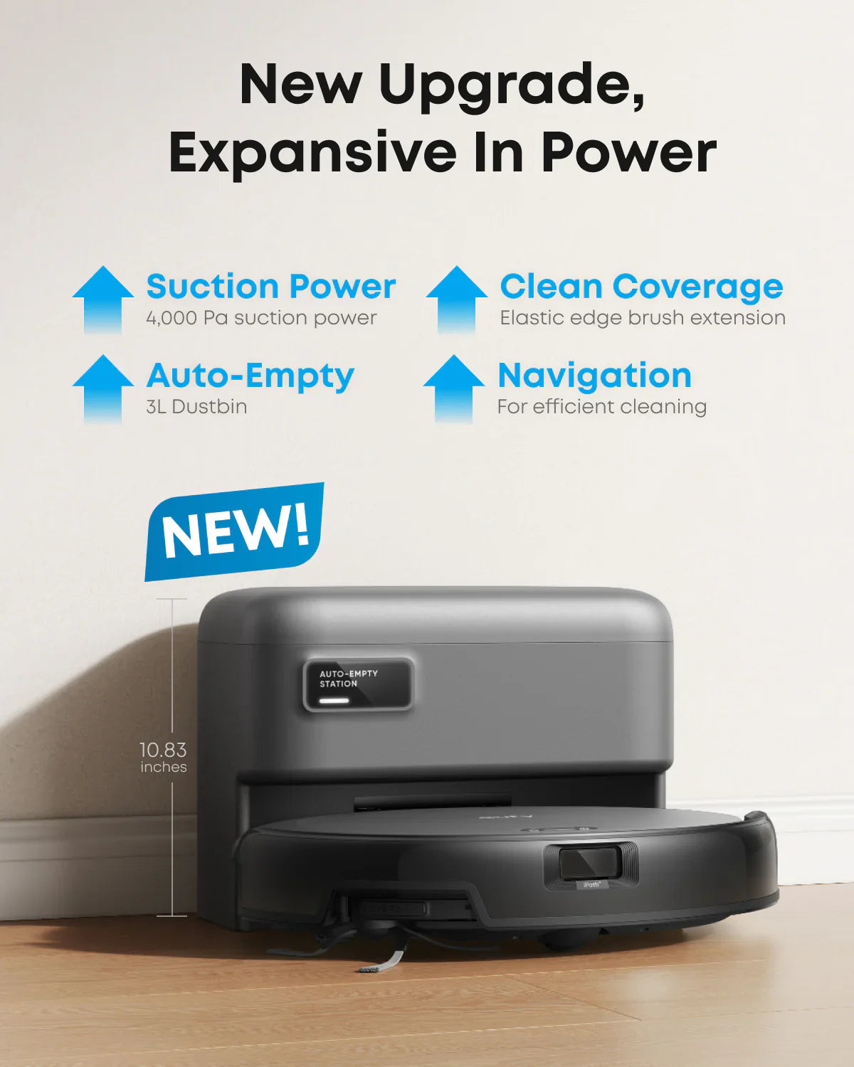 eufy Auto-Empty C10 + 6*Dust Bags