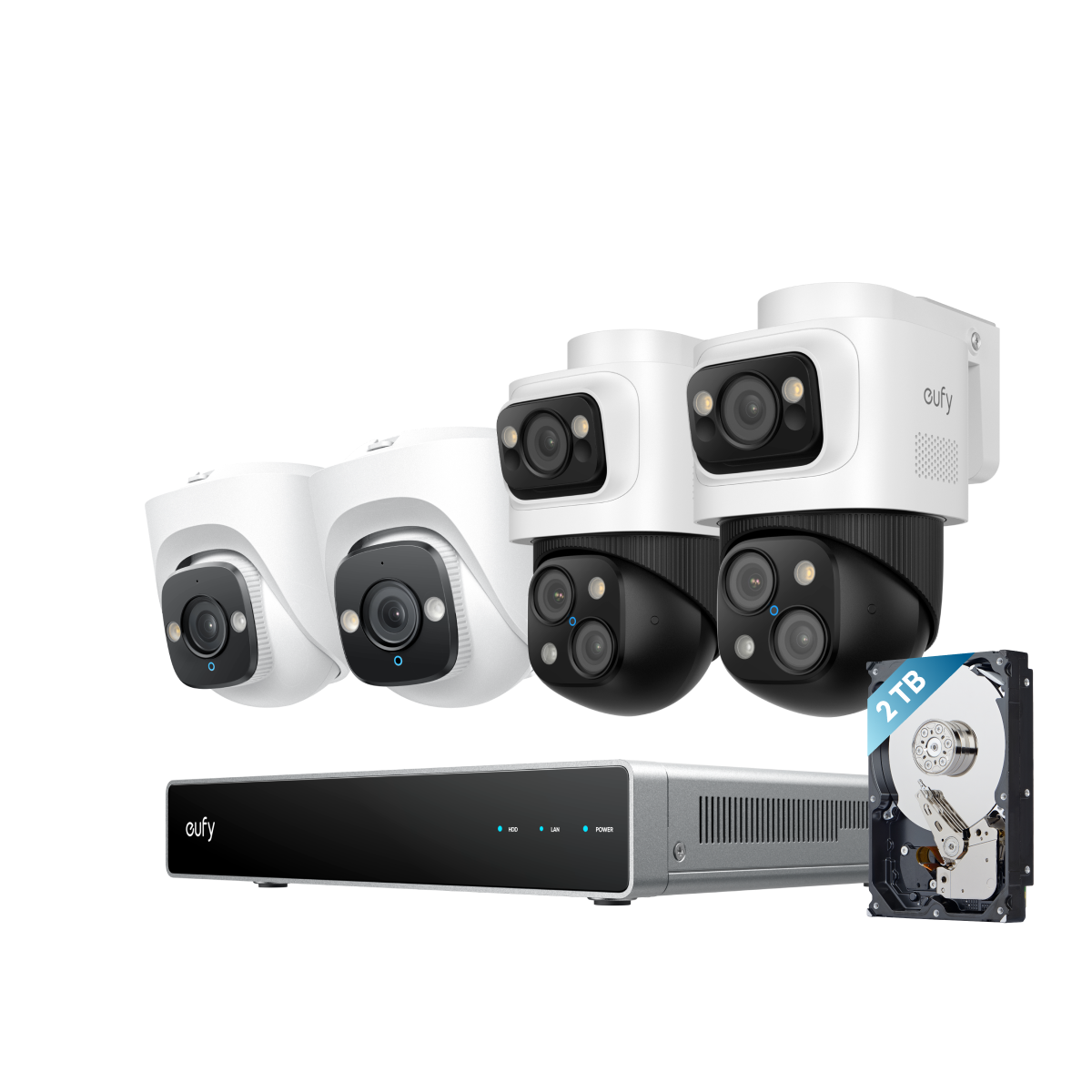 eufy PoE NVR Security System S4