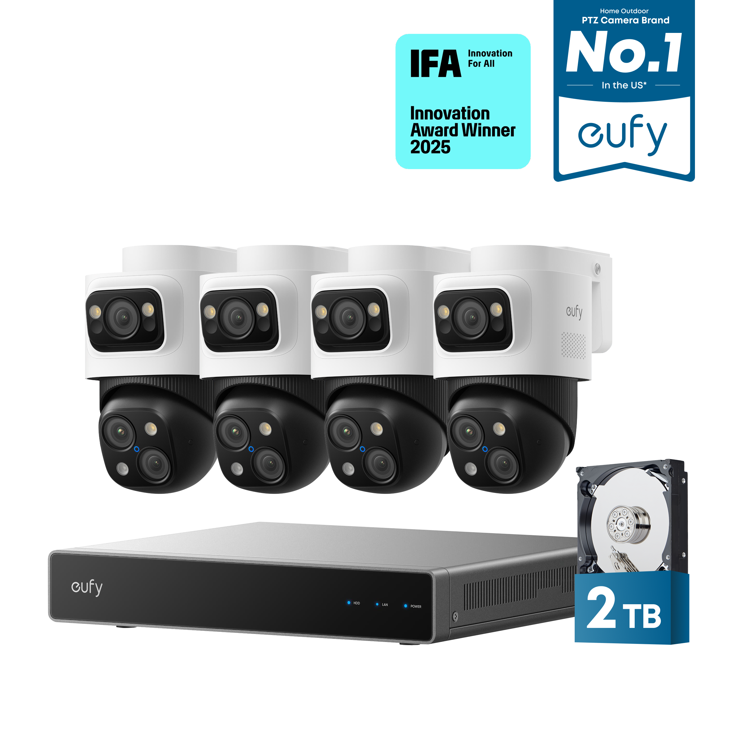 eufy PoE NVR Security System S4 Max