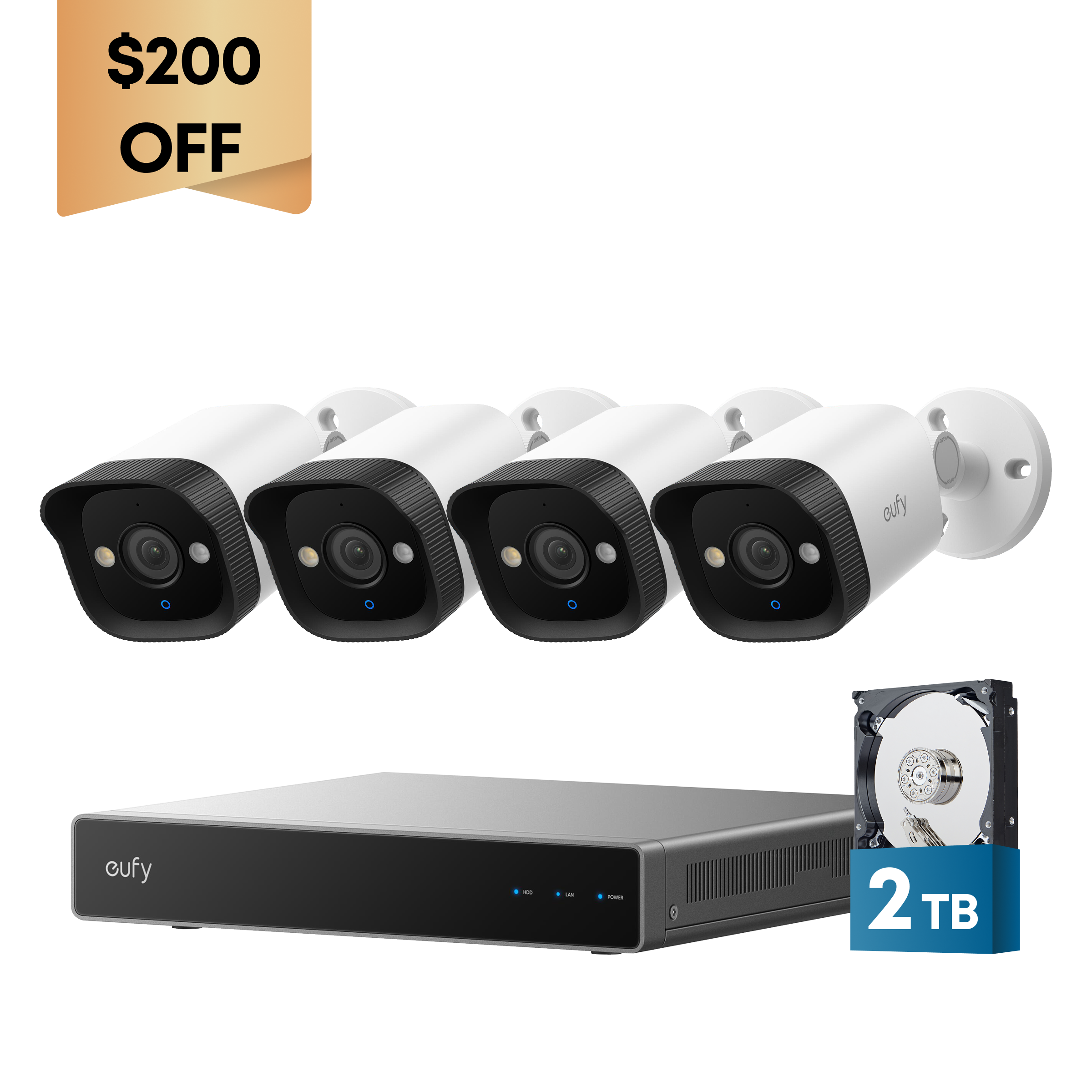 eufy PoE NVR Security System E40