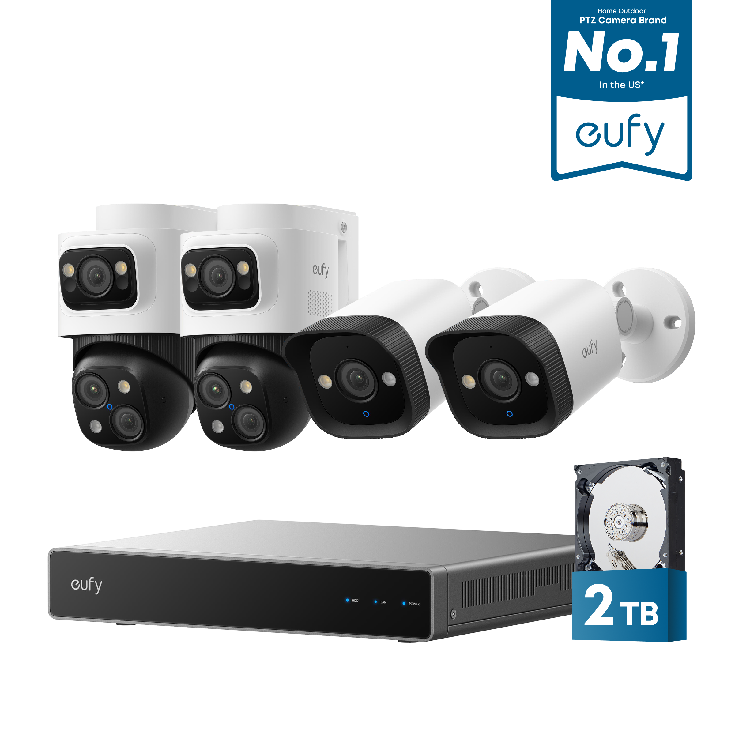 eufy PoE NVR Security System S4