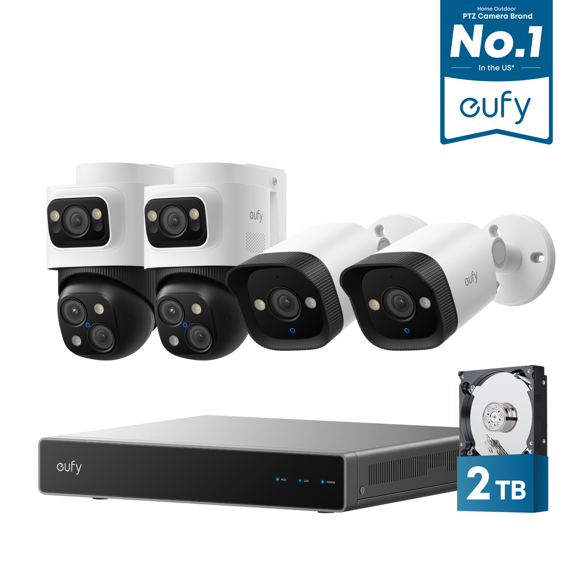 eufy PoE NVR Security System S4