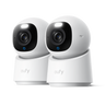 eufy security camera with dual lens for clear surveillance