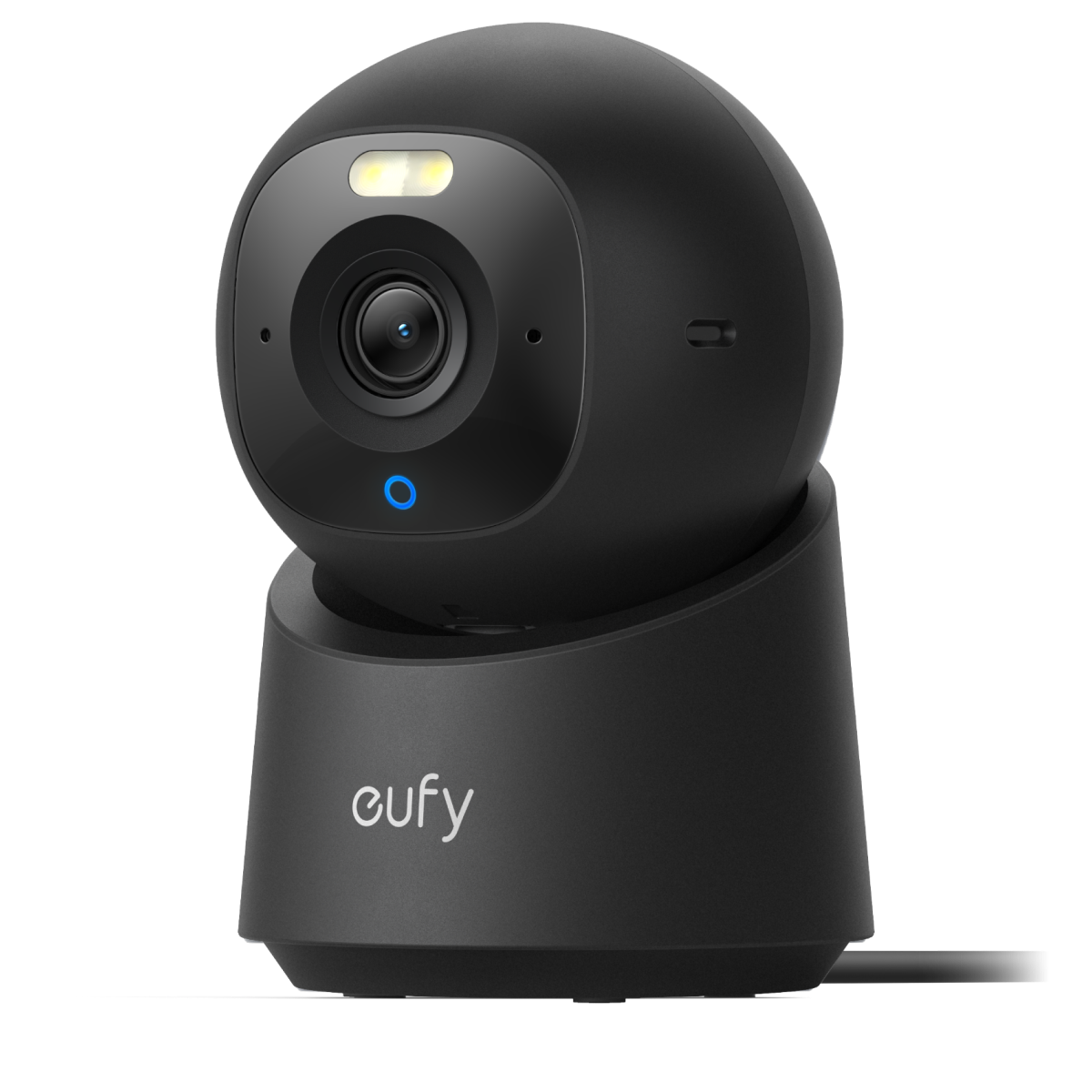 eufy security camera with LED light for surveillance