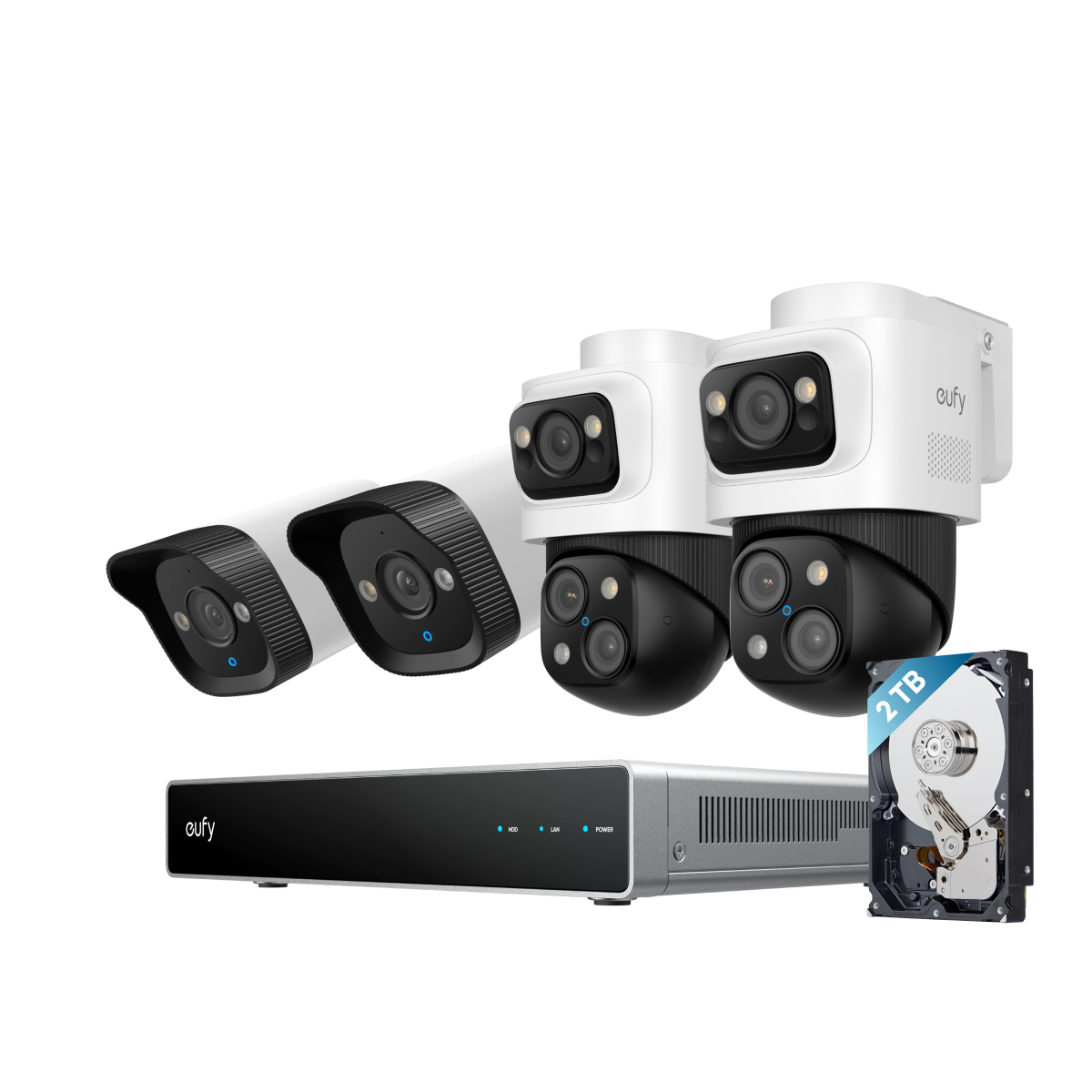 eufy PoE NVR Security System S4