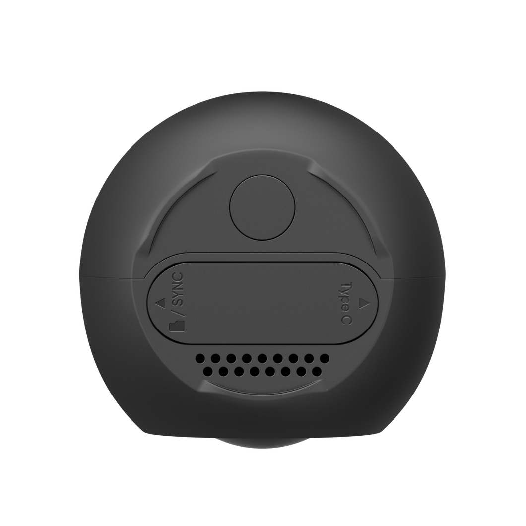 eufy round gadget with sync button and Type C port