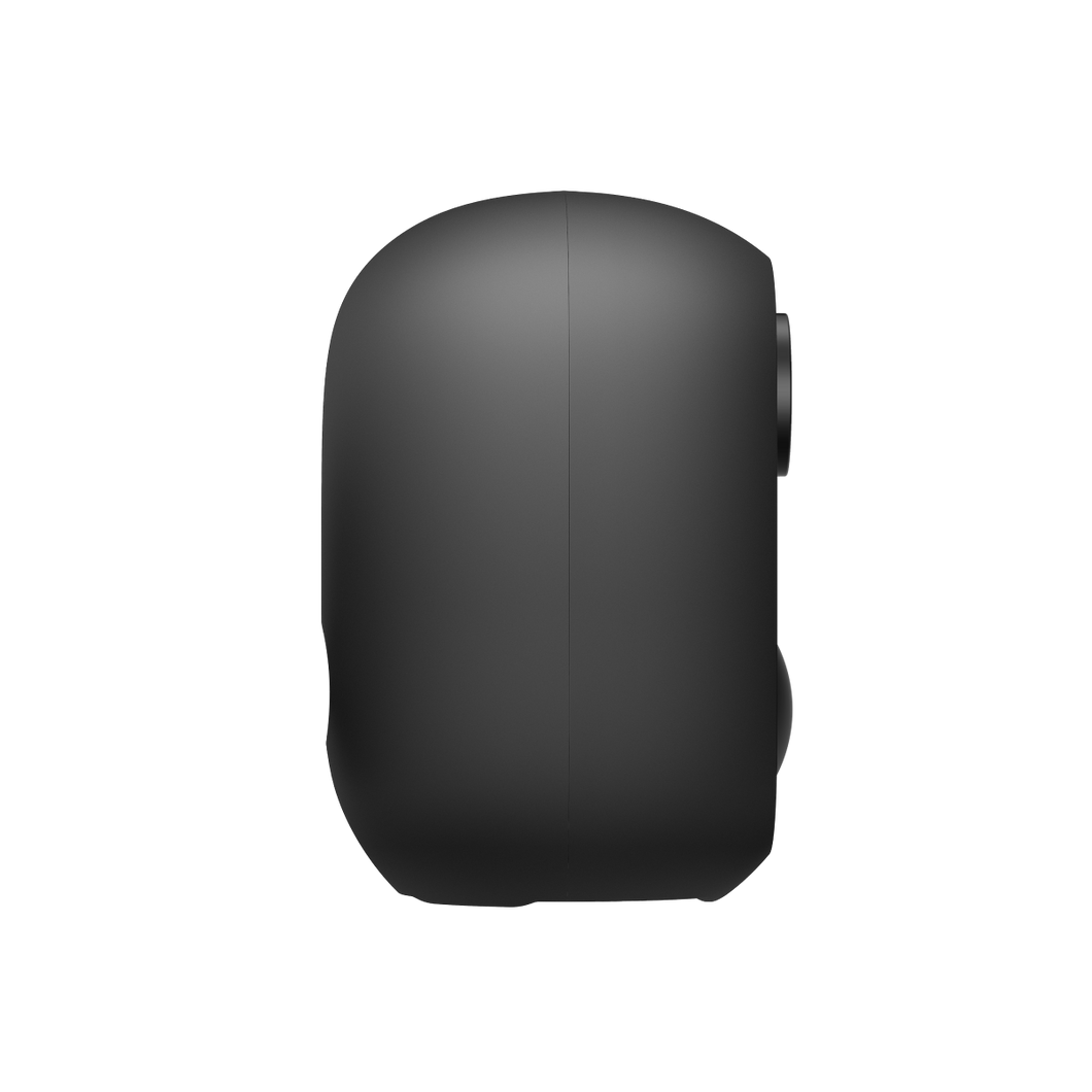 eufy camera with smooth black design visible