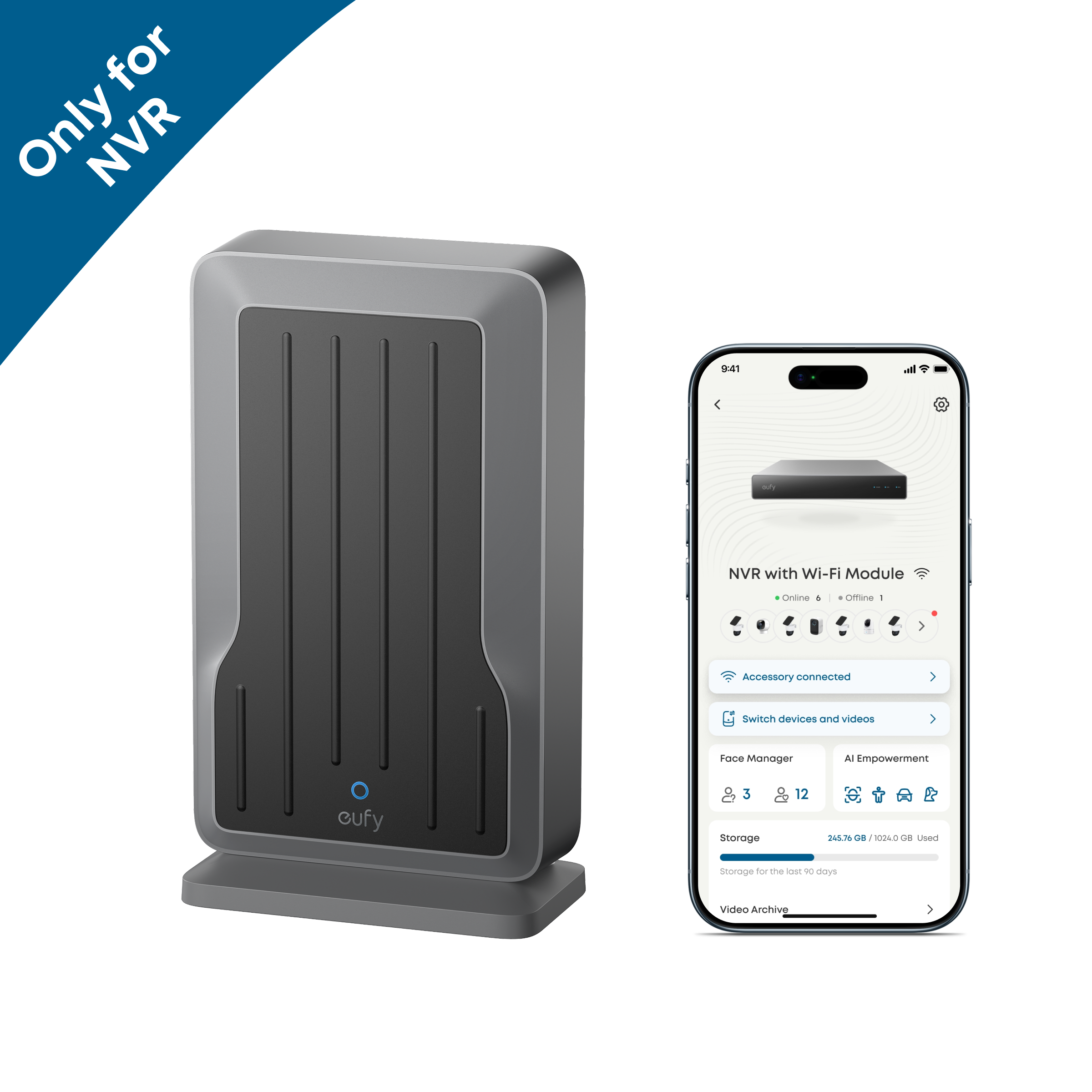 eufy NVR Wi‑Fi Module Only for eufy PoE NVR System