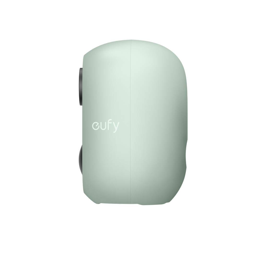 eufy smart camera with sleek mint design