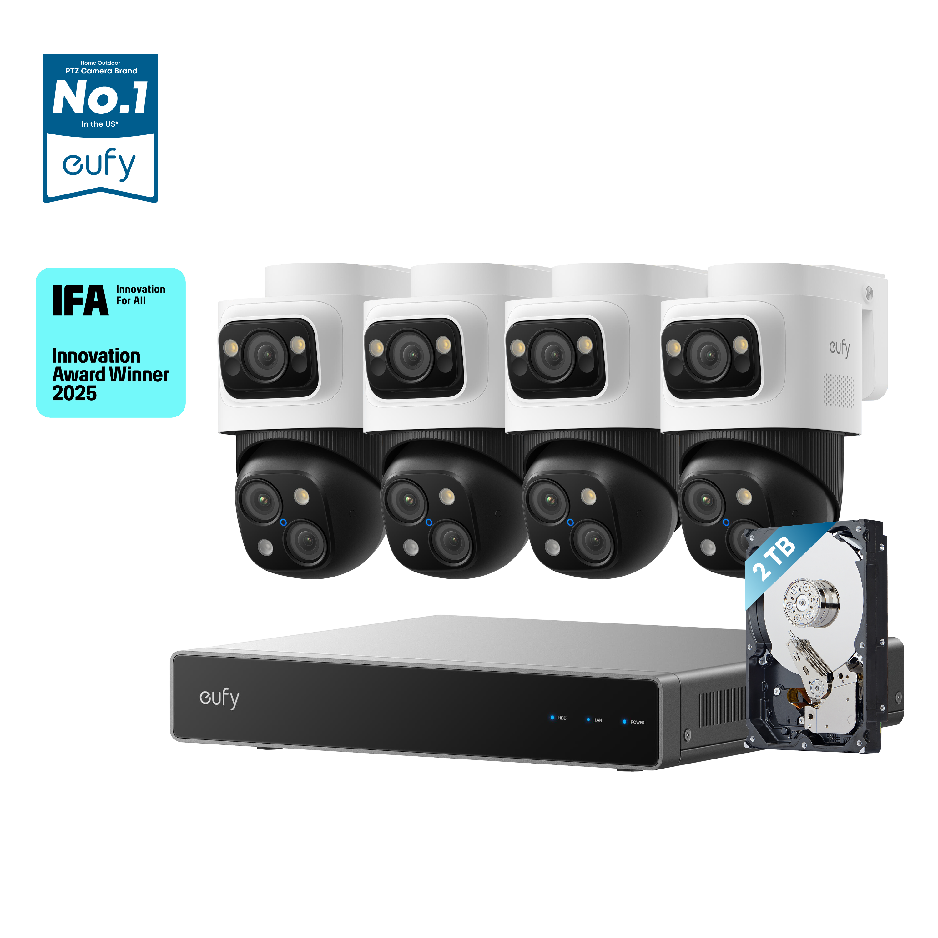 eufy PoE NVR Security System S4 Max