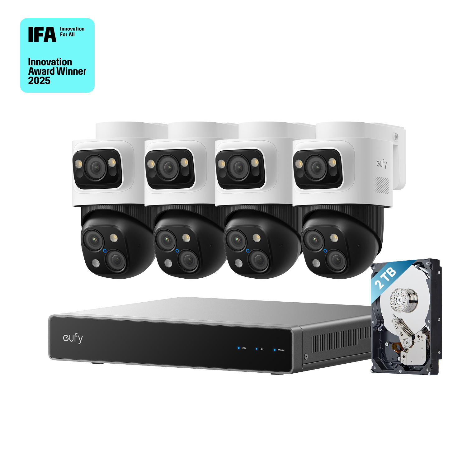 eufy PoE NVR Security System S4 Max