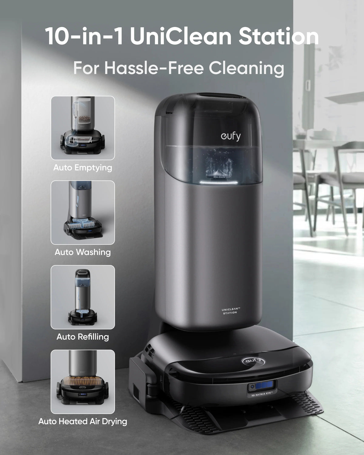 eufy Robot Vacuum Omni S1 Pro + 2*Replacement Kits