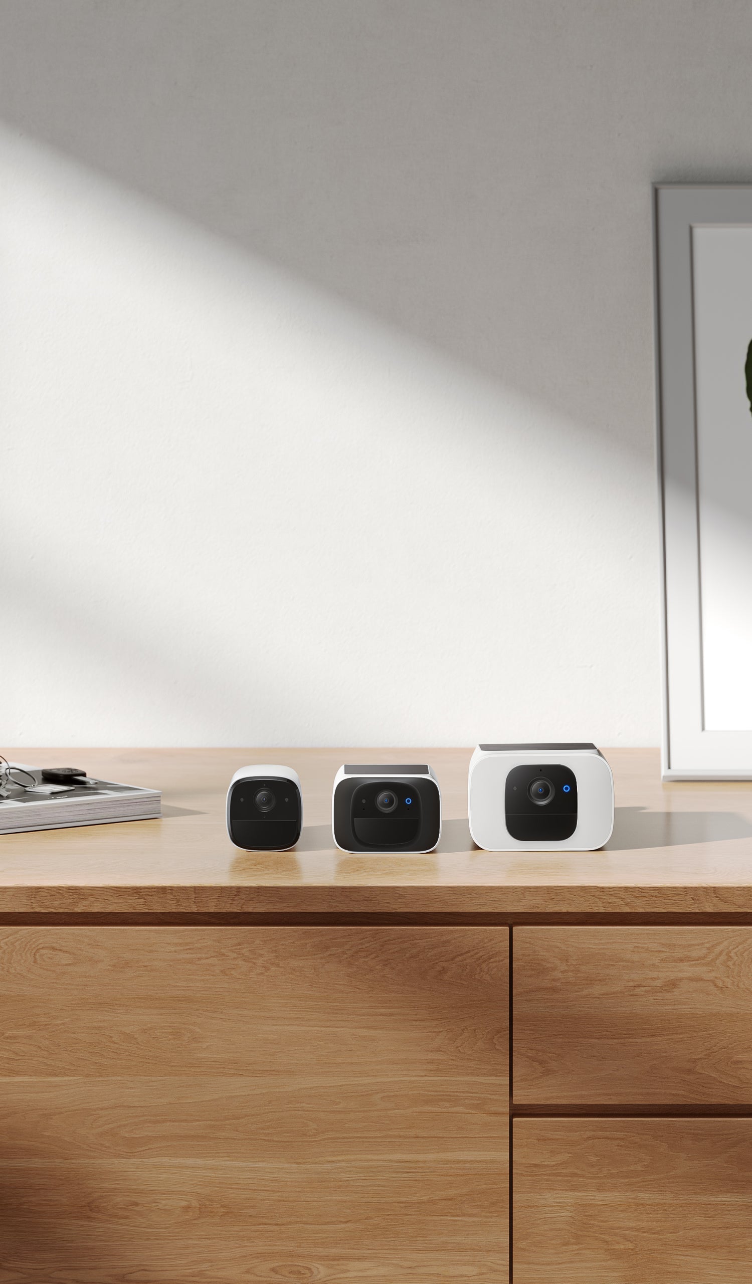 eufy mit drei Kameras für Tischüberwachung