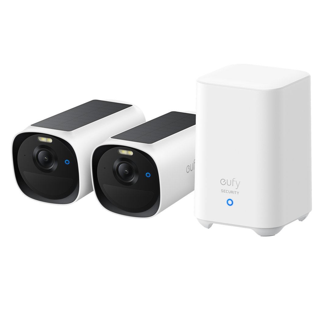 eufy security cameras with solar panel for surveillance