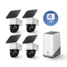 SoloCam S340  (4-Cam Pack) + HomeBase S380+ 1 TB Hard Drive