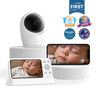 eufy 4K Hybrid Baby Monitor with awards on black