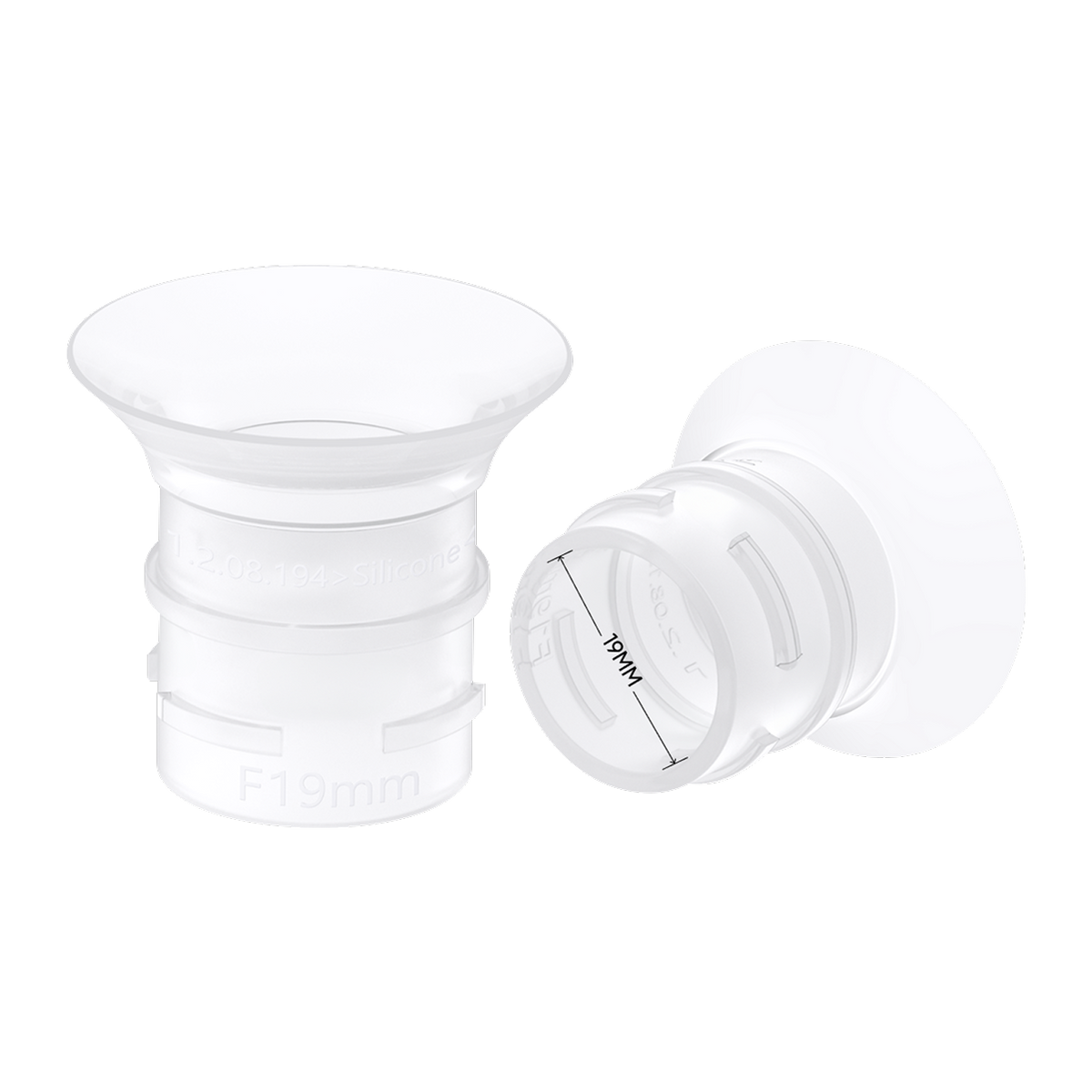 eufy 19mm Sizing Insert (2-Pack) for Wearable Breast Pump E10/E20/S1/S1 Pro