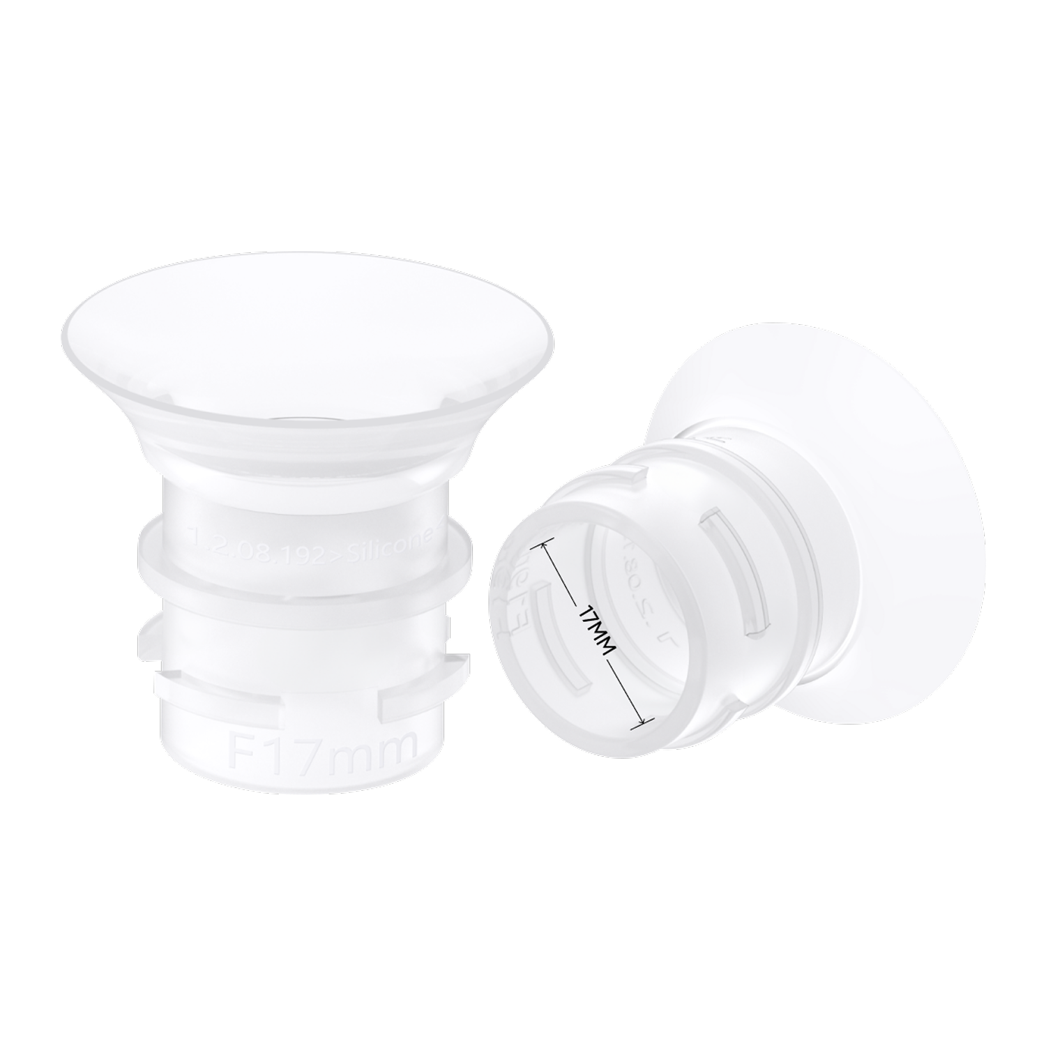 eufy 17mm Sizing Insert (2-Pack) for Wearable Breast Pump E10/E20/S1/S1 Pro