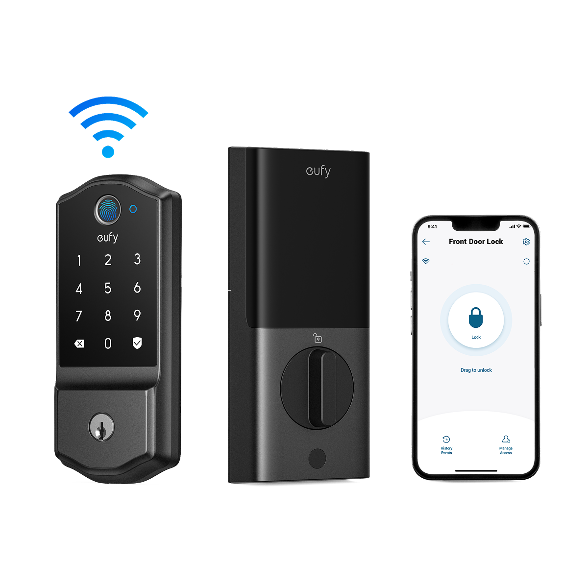 eufy smart door lock with keypad for remote access