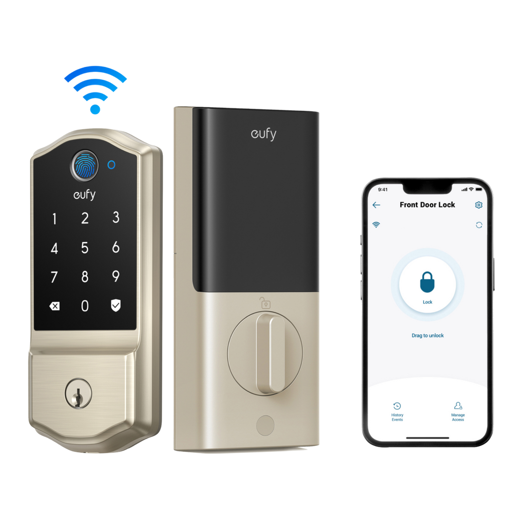 eufy smart door lock with Wi-Fi for remote access