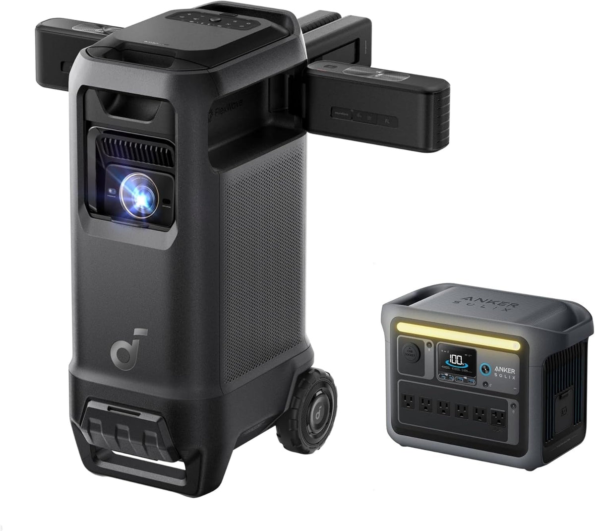 soundcore Nebula X1 Pro 4K Projector | World's First Mobile Theater Station