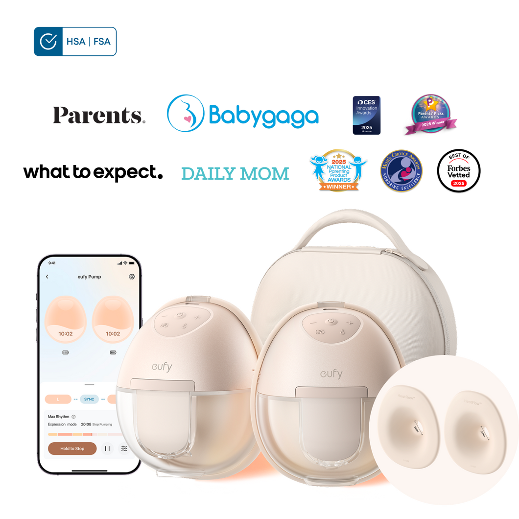 eufy Breast Pump S1 Pro & Original 24mm Flange (2-Pack)