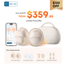 eufy Wearable Breast Pump S1 Pro Essential Kit with 27 mm Flange