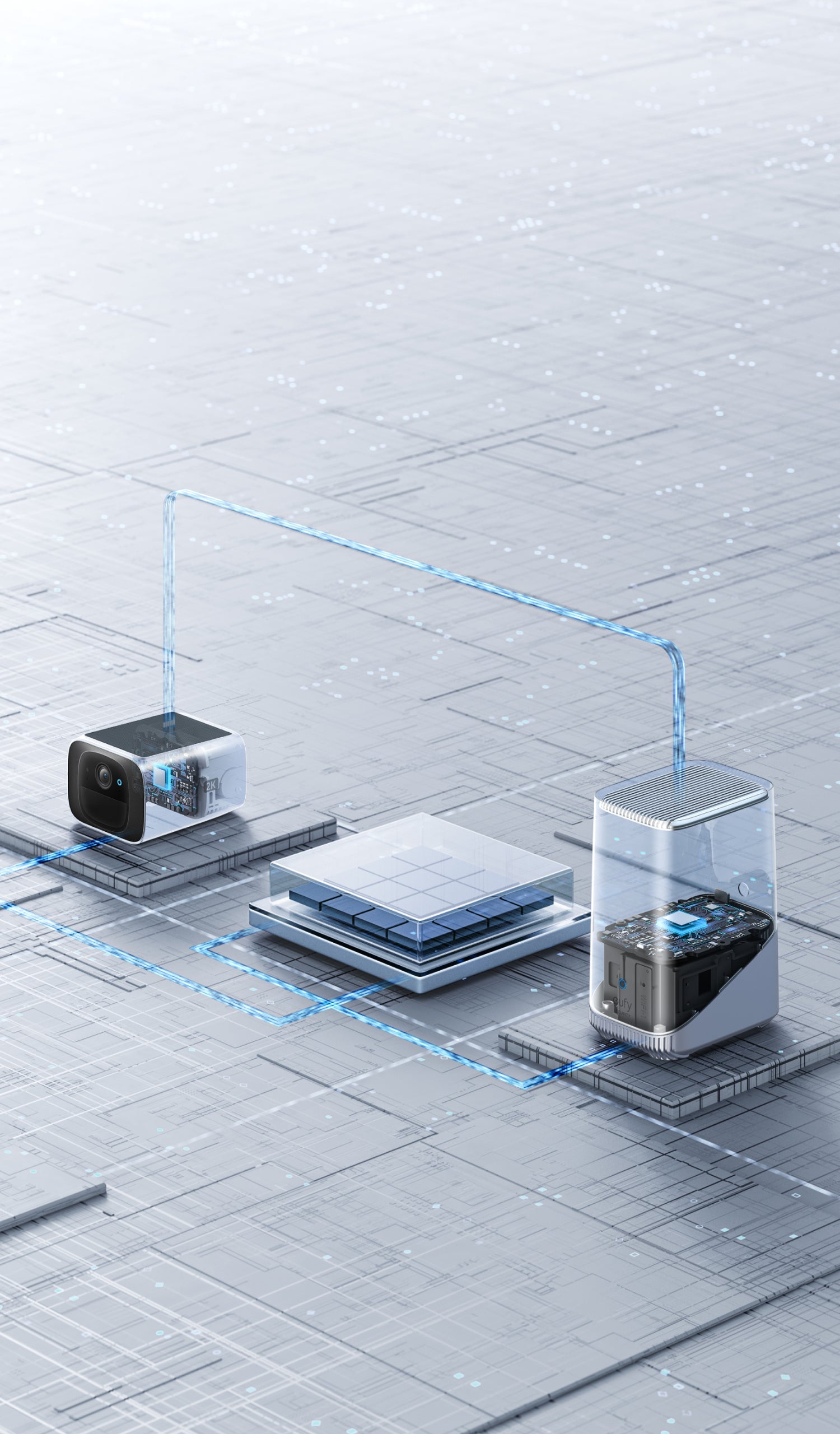 eufy Kamerasystem mit 2K Bild und Datenübertragung