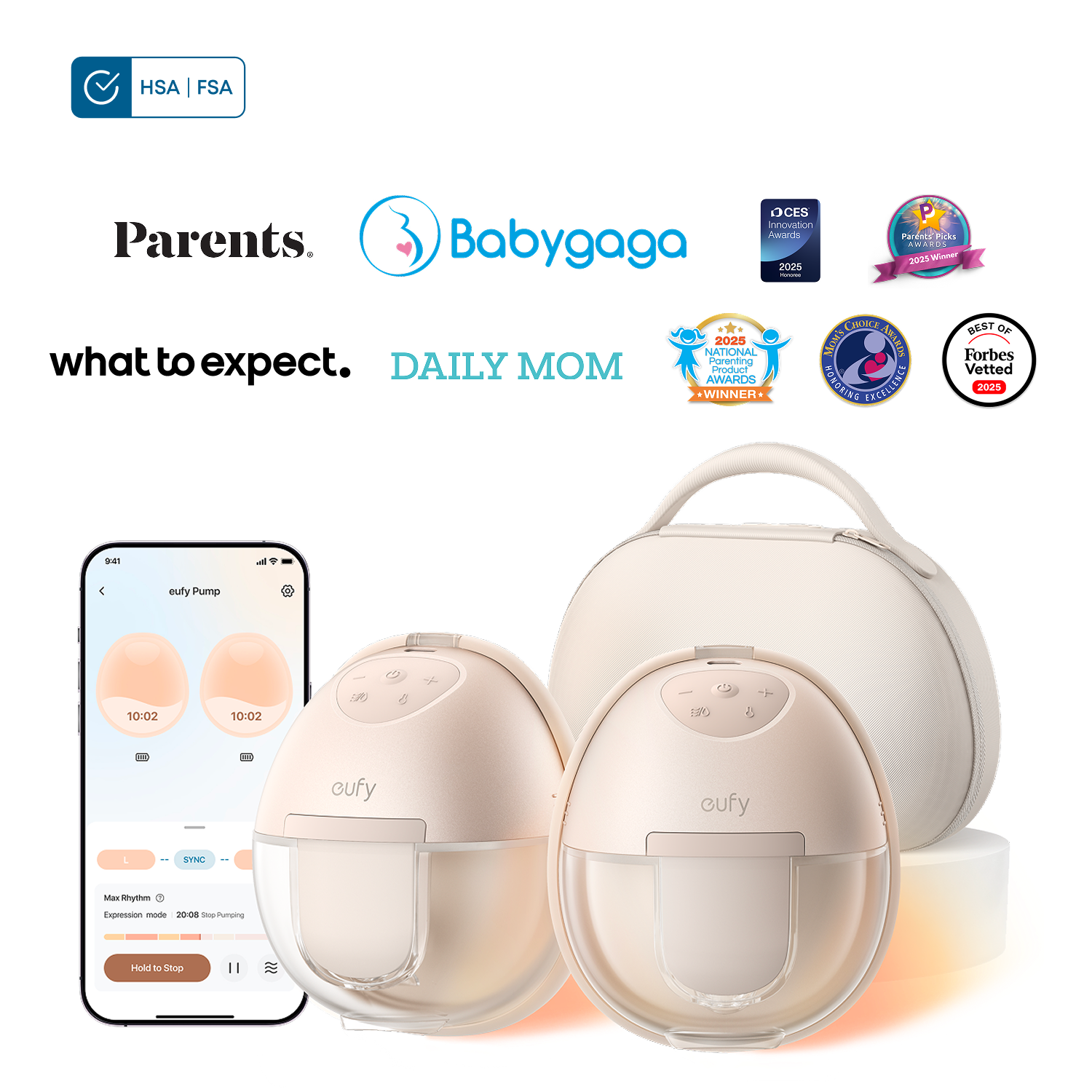 eufy Wearable Breast Pump S1 Pro