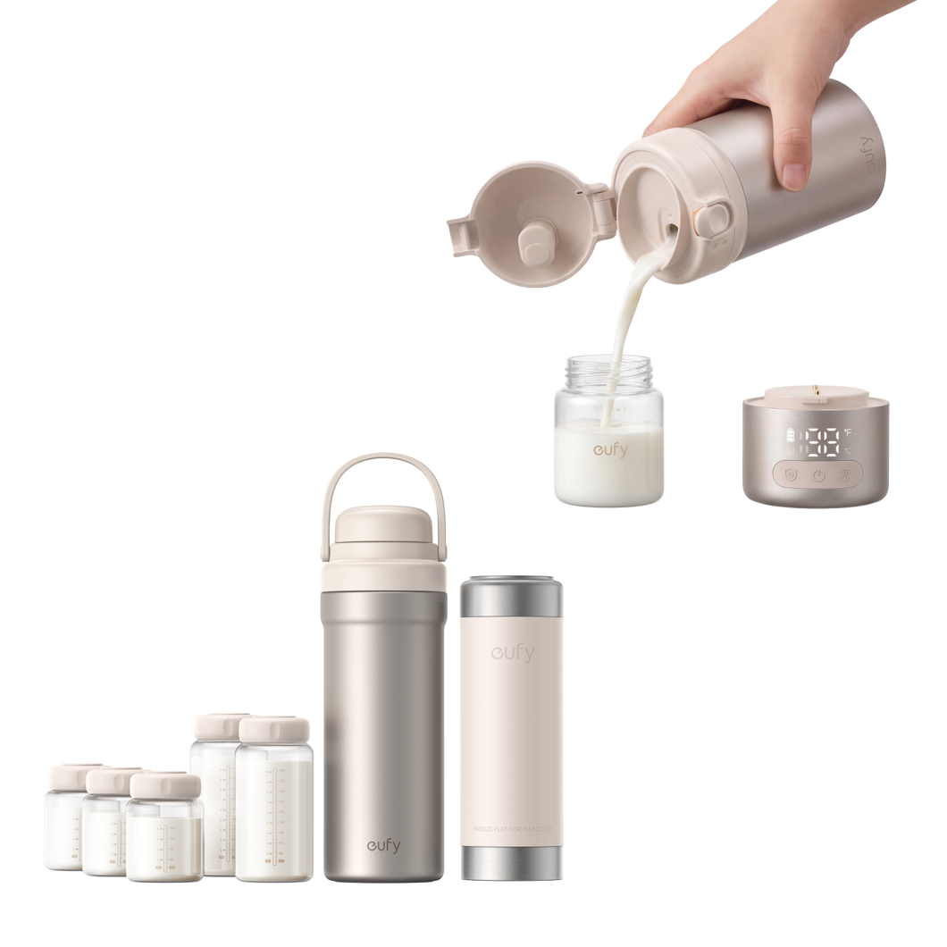 eufy Portable Milk Warmer E10 & Portable Milk Cooler E10